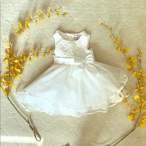 White baby/infant dress